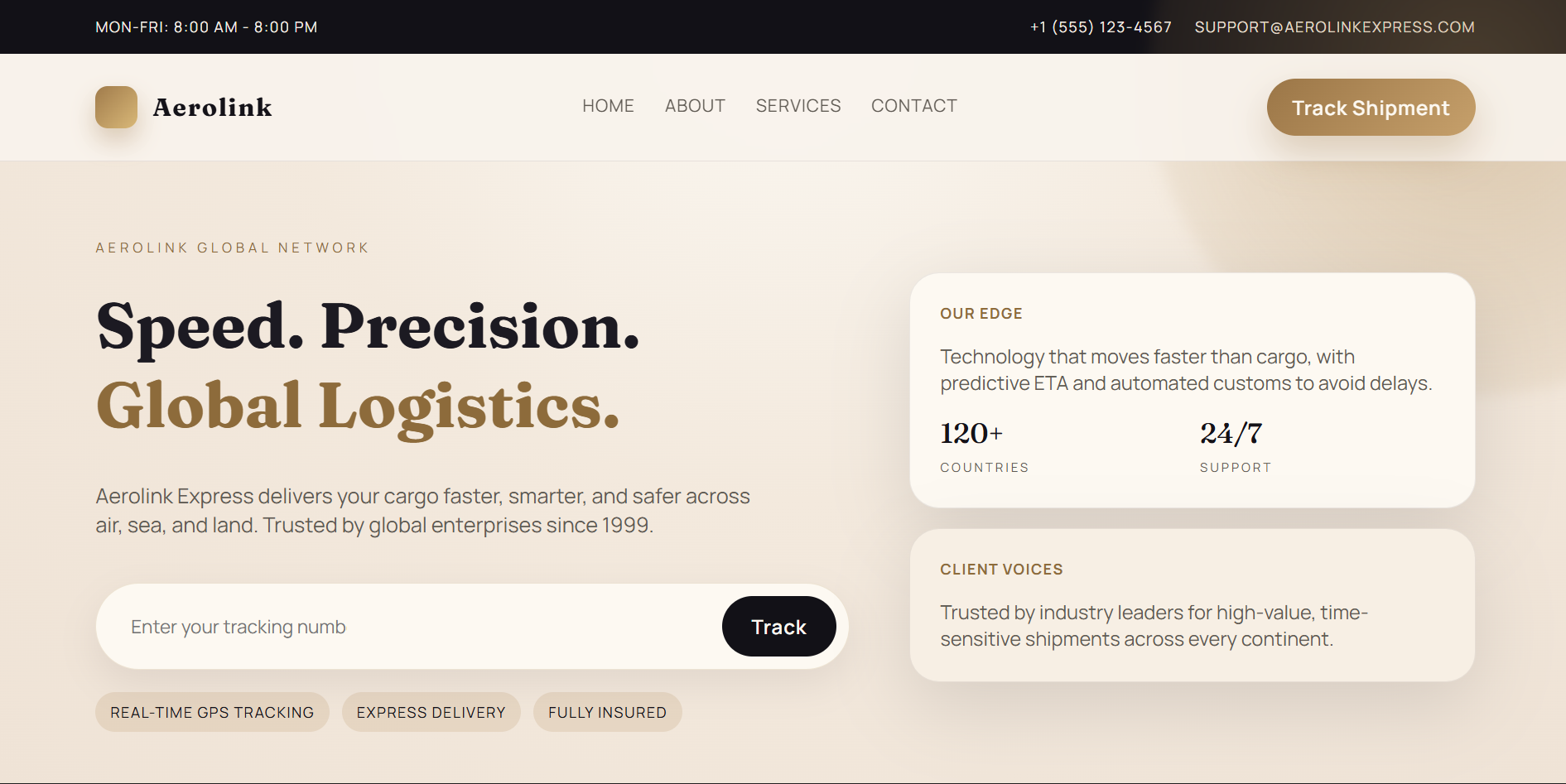 Aerolink Tracking System